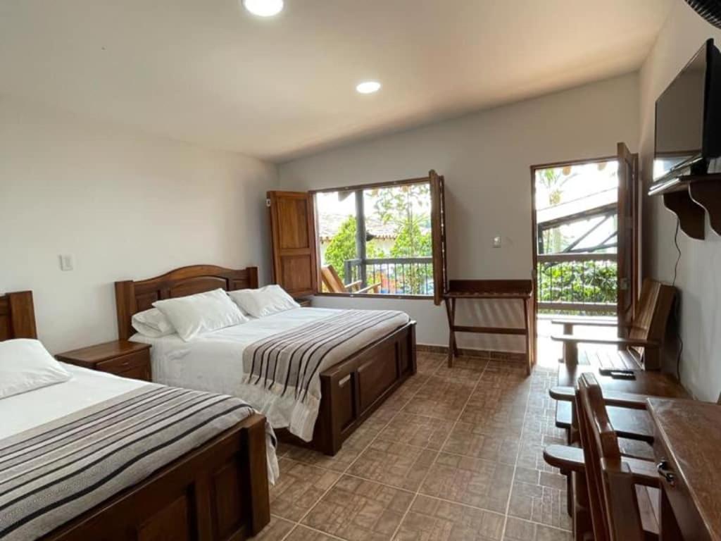 Hotel Bosques Del Saman Alcala Quimbaya Exterior photo