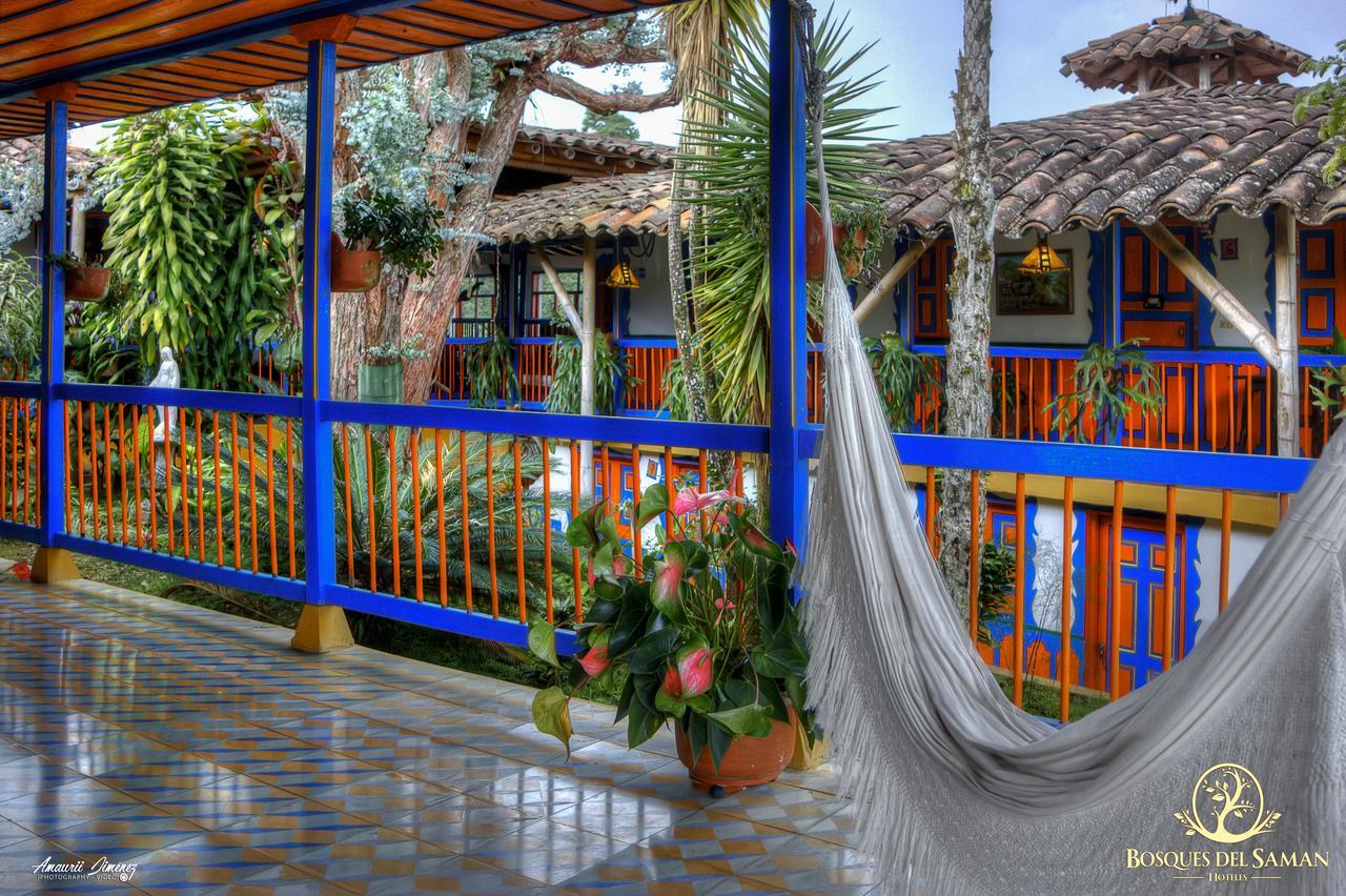 Hotel Bosques Del Saman Alcala Quimbaya Exterior photo